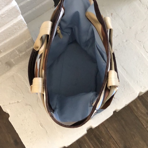 Coach Multicolor satin Shoulder bag tote - Picture 7 of 10